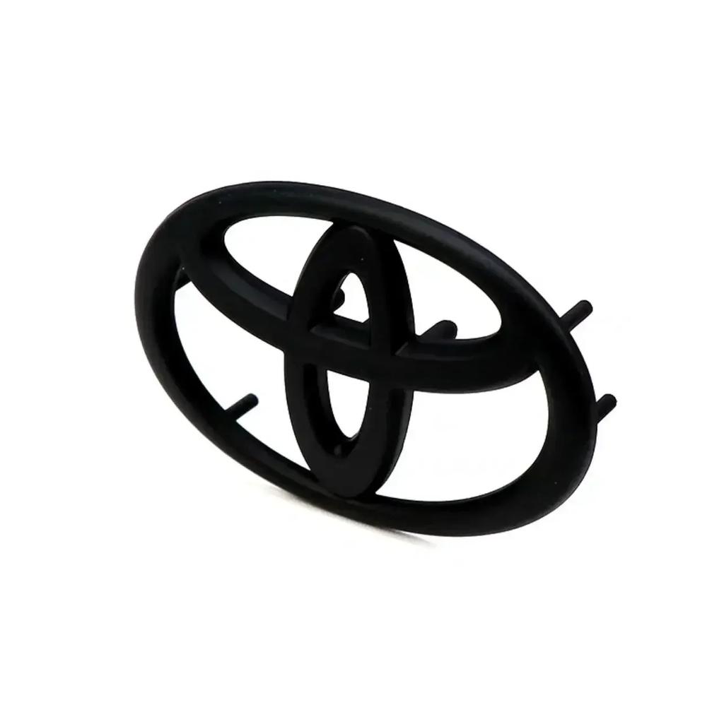 ACH1 3D ABS Car Logo for Toyota RAV4 Rongfang black car logo TOYOTA 4WD decoration in the net logo rear trunk car accessories