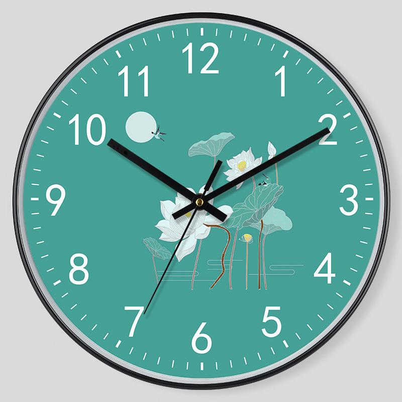 12 Inch 30CM Silent Wall Clock, Creative and Fashionable, Modern Home Clock, Living Room Simple Clock