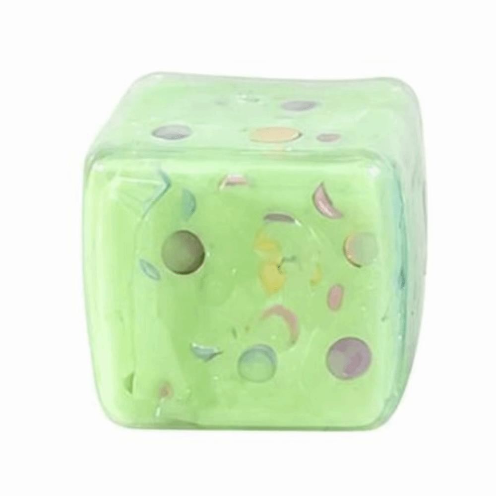 Sound Effects Squeezed Cube 5cm TPR Fidget Toy Kids Toy Handmade Ball Children's Gifts