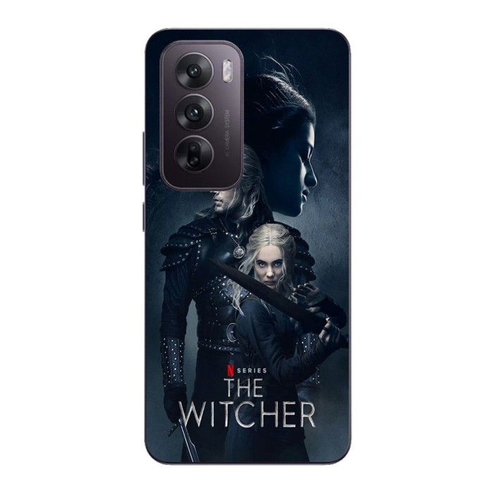 Coque de téléphone - MANIACASE - Oppo Reno 12 pro 5G - Silicone - Souple - The Witcher