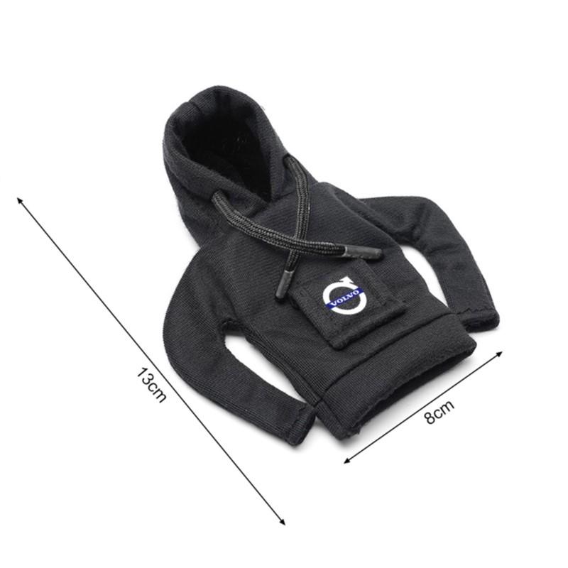 Hoodie Car Gear Shift Knob Cover Manual Handle Change Lever Covers Auto Accessories For Volvo Rdesign AWD XC60 XC90 V60 S60 V50