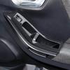 Car Upgrade Carbon Fiber Look Interior Door Window Switch Button Frame Trim Covers For Ford Puma -2024 Accessories