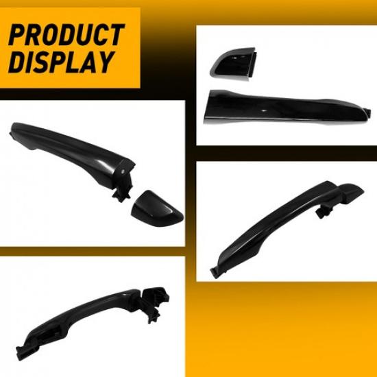 1Pcs Outside Door Handle Rear Left Driver Side Fit For 2017- Hyundai Elantra