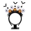 Headdress Halloween Disco Headwear Disco Ball Garland for Stall Market Shining Mirror Ball Halloween Headpiece