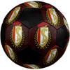 SIZE 5 Standard Liège Soccer Ball Colorful All Ages Machine Stitched PVC Competition Ready Durable High-Bounce