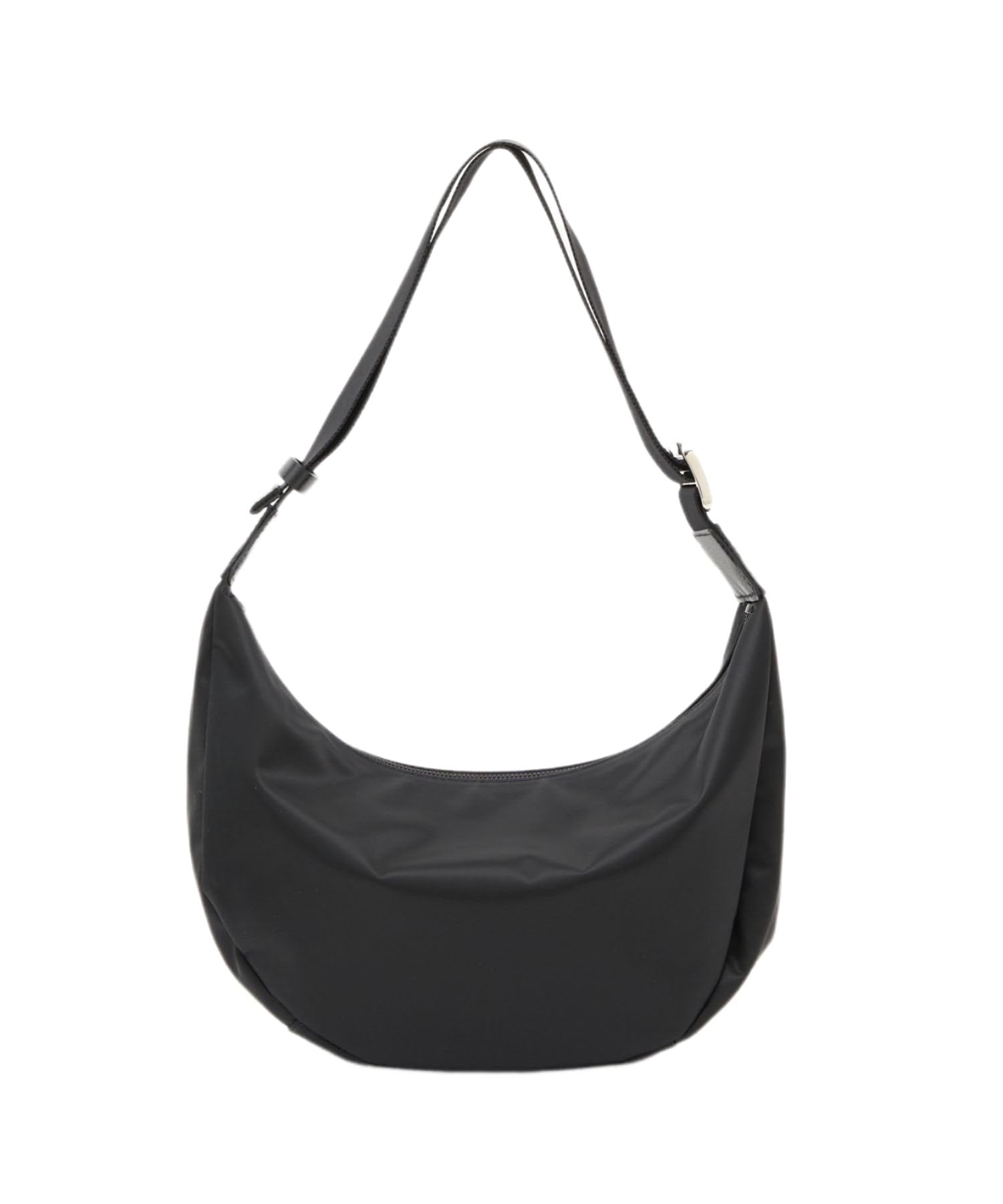 Рыже-коричневая нейлоновая круглая сумка на плечо RUZ1041422A0006 Один размер Черный (2 Другие)