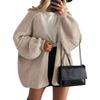 Womens Oversized Knit Cardigan Sweater Long Sleeve Loose Fit Casual Open Front Pullover In Solid Colors