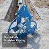 Cable Pulley with Three Rollers Smooth Hardware Reliable for Electricians