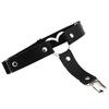 Women Sexy Leather Thigh Garter Belt Punk Elastic Harness Leg Strap Goth Stocking Leglet Belt Garters Suspender for Girl