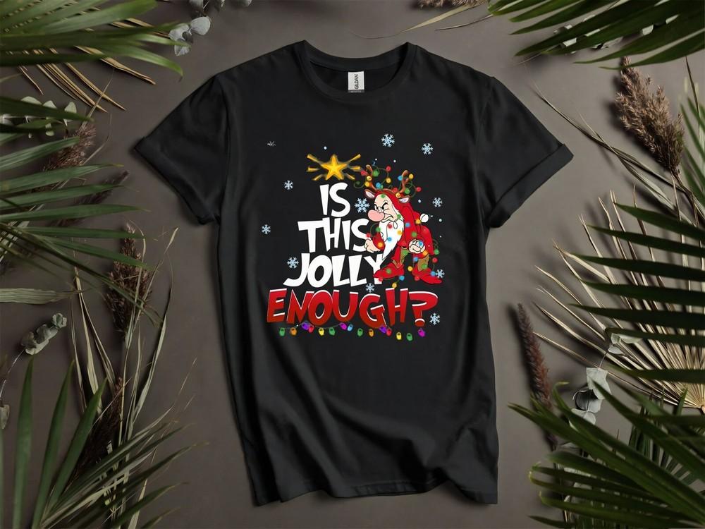 

Grumpy Dwarf Is This Jolly Enough Christmas Hoodie Tshirt Men Women Unisex AD936 M