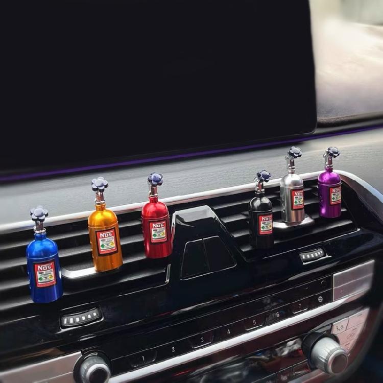 Unique Nitrogen Tank Shape Air FreshenerCar Vent Clip Accessory Car Inspired Air Vent Perfume Dispenser for Automotives