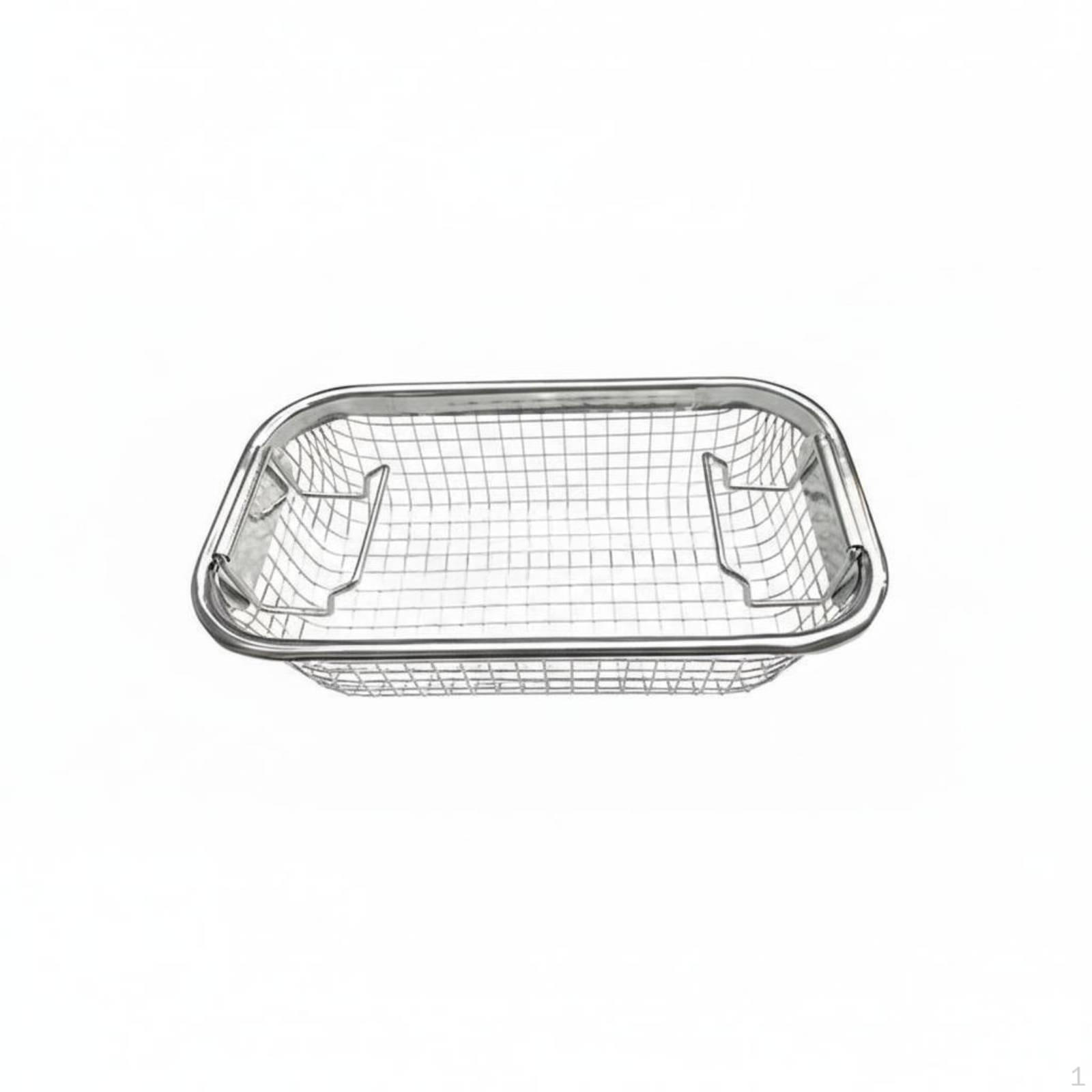 Cleaner Basket Stainless Steel Cleaning Electropolished Finish Jewelry Tray for