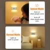 LED Night Light with Wireless Charger,Human Motion Sensor,EU/USB/Battery-Powered Wall Lamp for Bedroom,Corridor,Cabinet,Bathroom