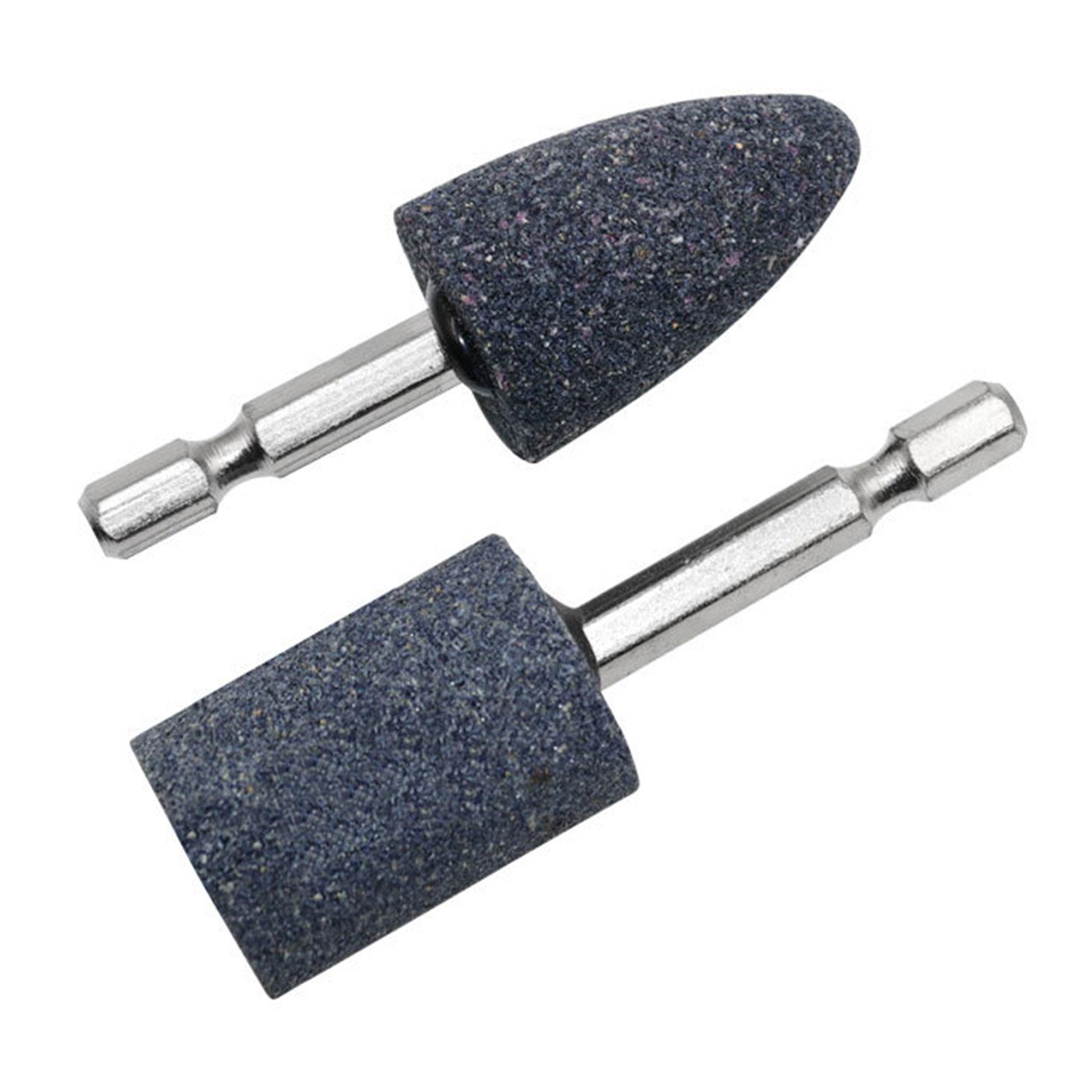 

2 шт. шлифовальная головка, шестигранный хвостовик, шлифовальный круг, заточная головка, портативный шлифовальный инструмент для металлообрабатывающего оборудования