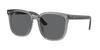 Sunglasses RB4401D Transparent Grey Grey Polar Lens 57 Ray-Ban Frame/Dark