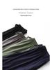Men's Casual Summer Cotton Drawstring Shorts - Breathable, Loose-Fit Outdoor Wear