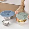 Microwave Lid (5-Pack), Multifunctional Suction Cup Lid, Airtight Seal, Reusable for Bowls