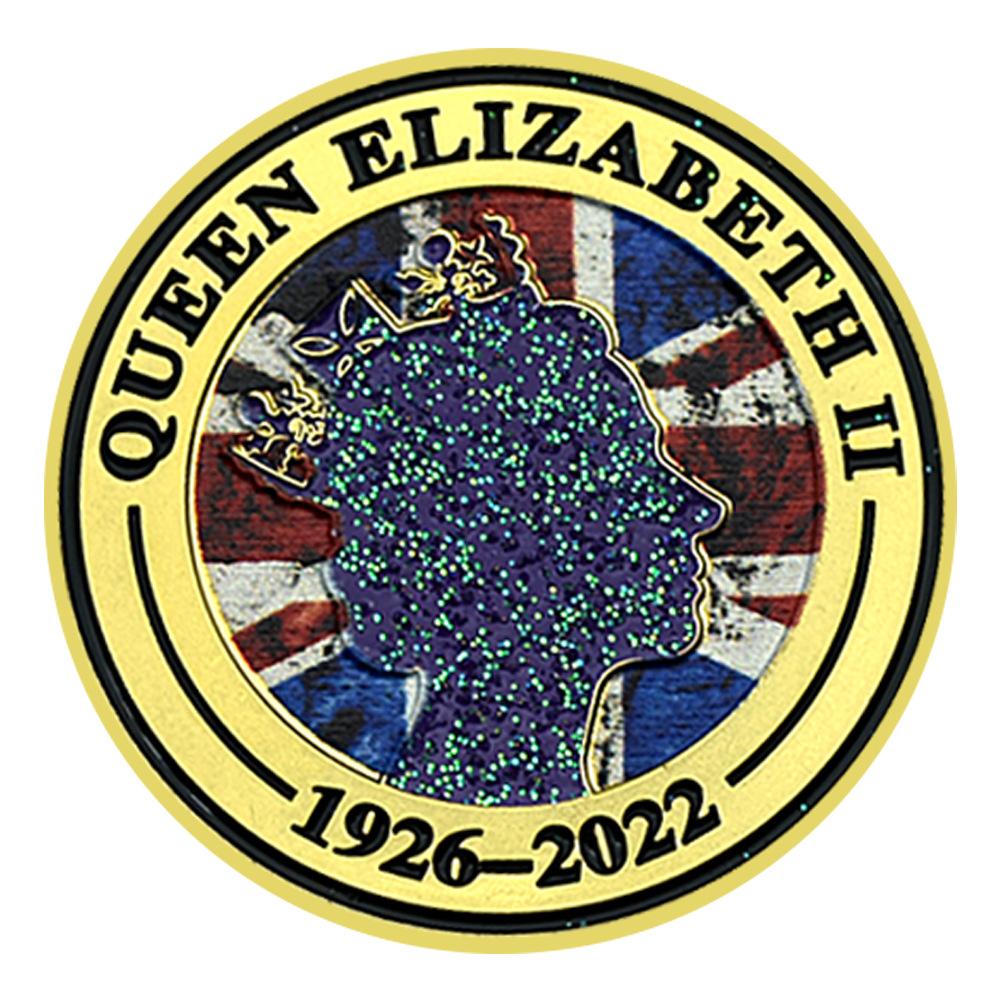 Reine d'Australie, Pièces de la Reine Elizabeth II, 1926-2022, Emblème de l'Angleterre, Médaille Métallique