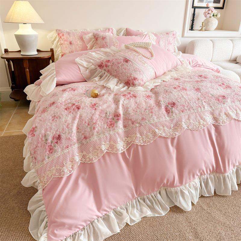Alice Series French Cotton Chiffon Lace