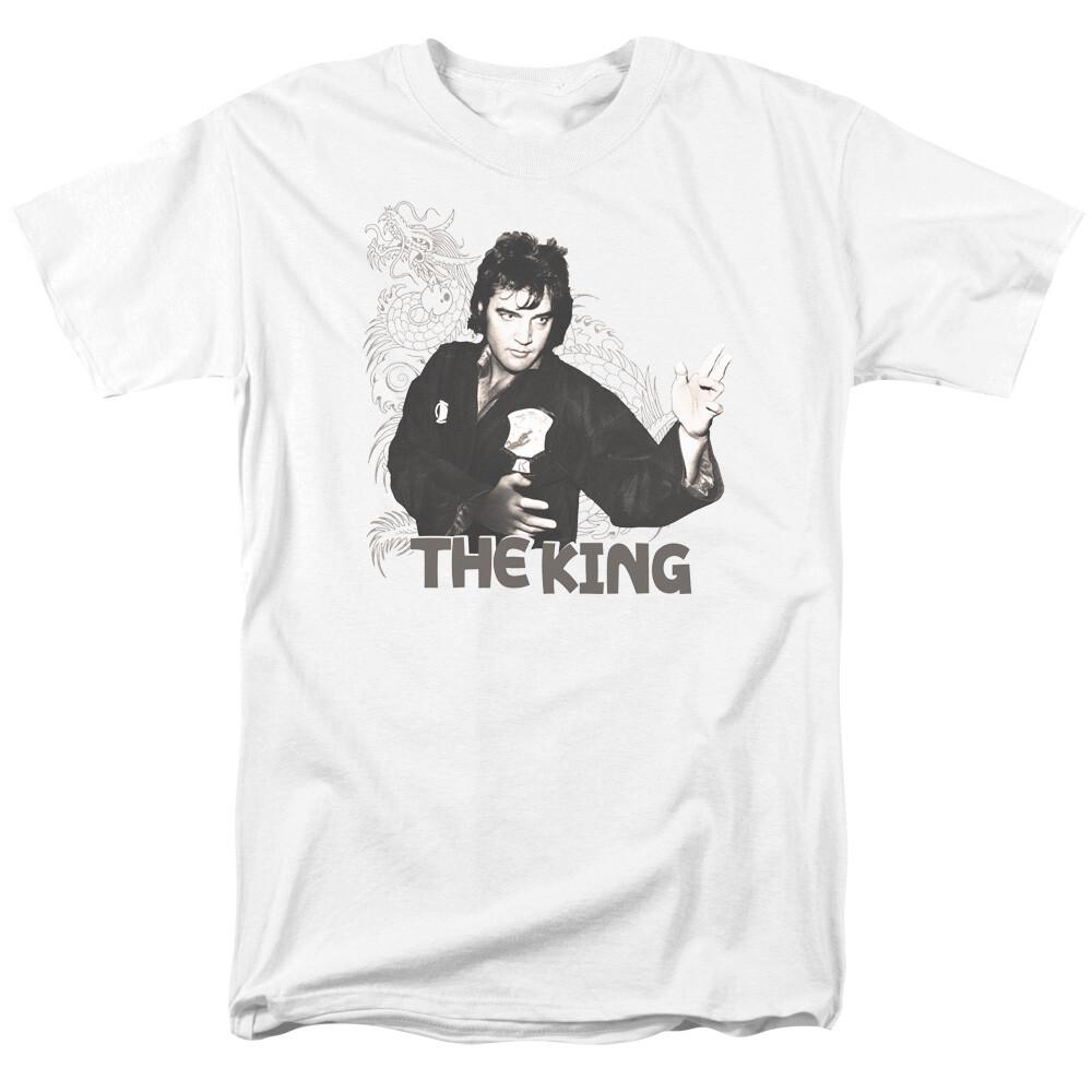Elvis Fighting King T-Shirt to 5X XL