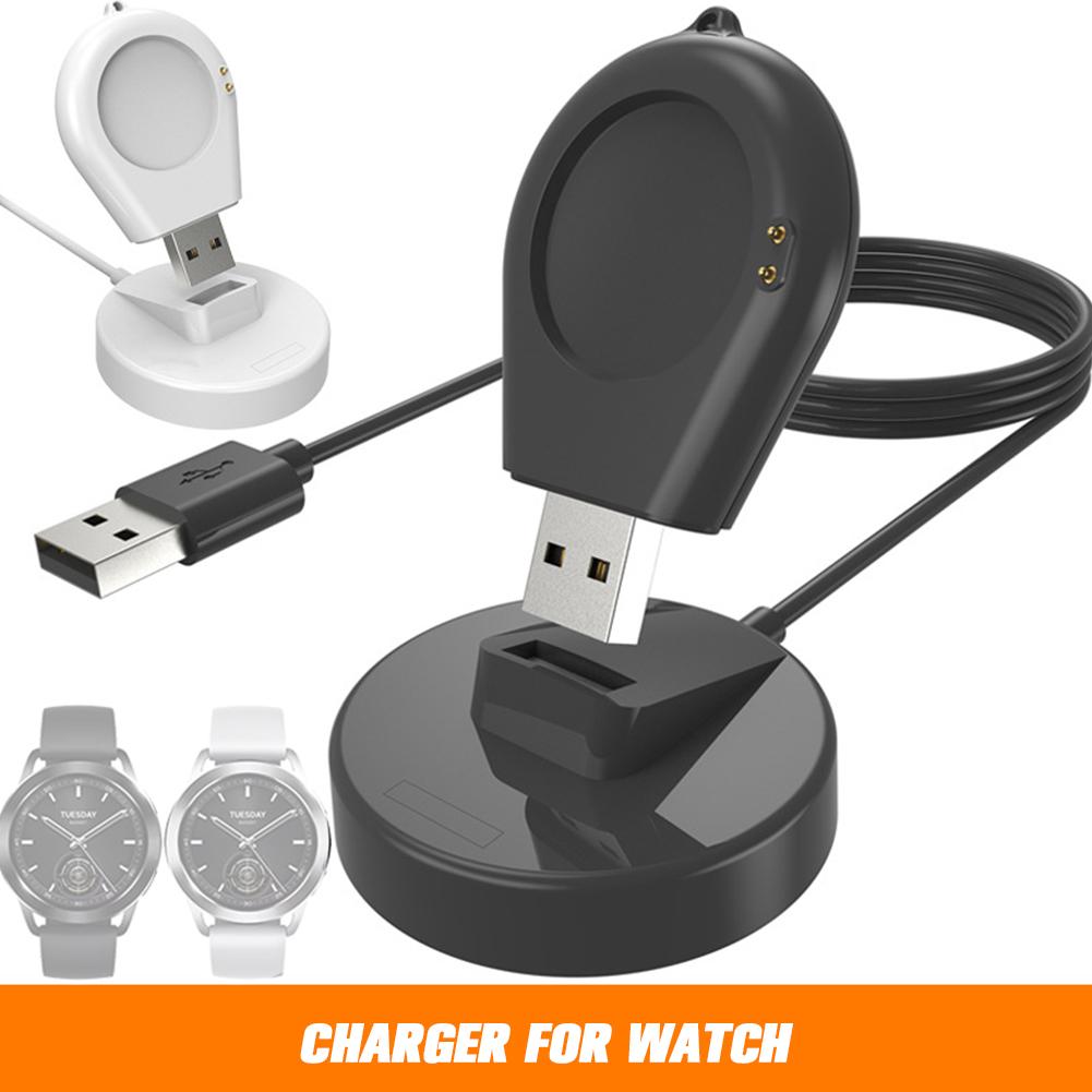For XIAOMI Watch S3 Charging Equipment Water Drop Shape+USB Base Set Smart Accessories