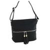 Damen Schultertasche Schwarz