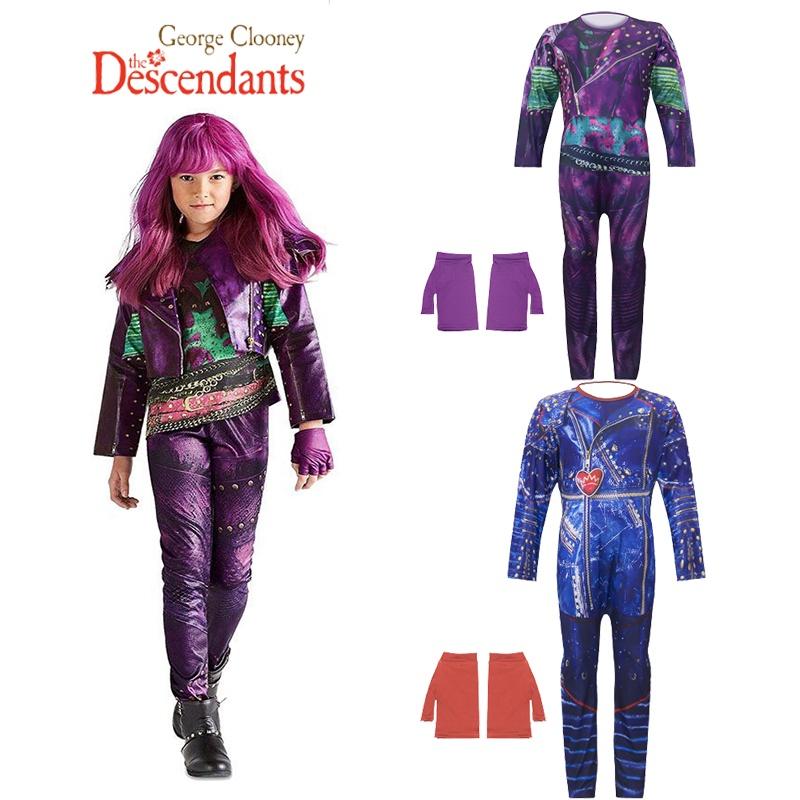 Descendants 3 Mal And Audrey Cosplay Costume For Kids Perfect For Halloween Parties