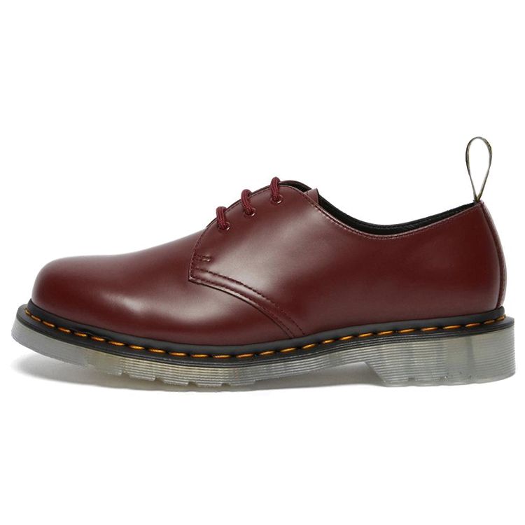 Dr. Martens 1461 Iced Hladká kůže Ležérní ploché boty Dámské boty Třešňově červená 26651600