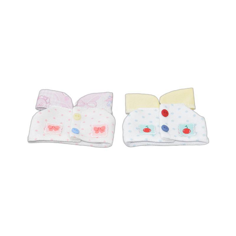 10CM Cotton Doll Sleeveless Hoodie Outfit: Starfish, Normal & Chubby Body Replacement Clothes