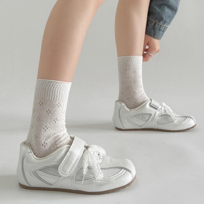 New Korean Style Female Shoes 2025 Summer Girls Students Sports Running Casual Shoes Retro Training Shoes Breathable Women Shoes