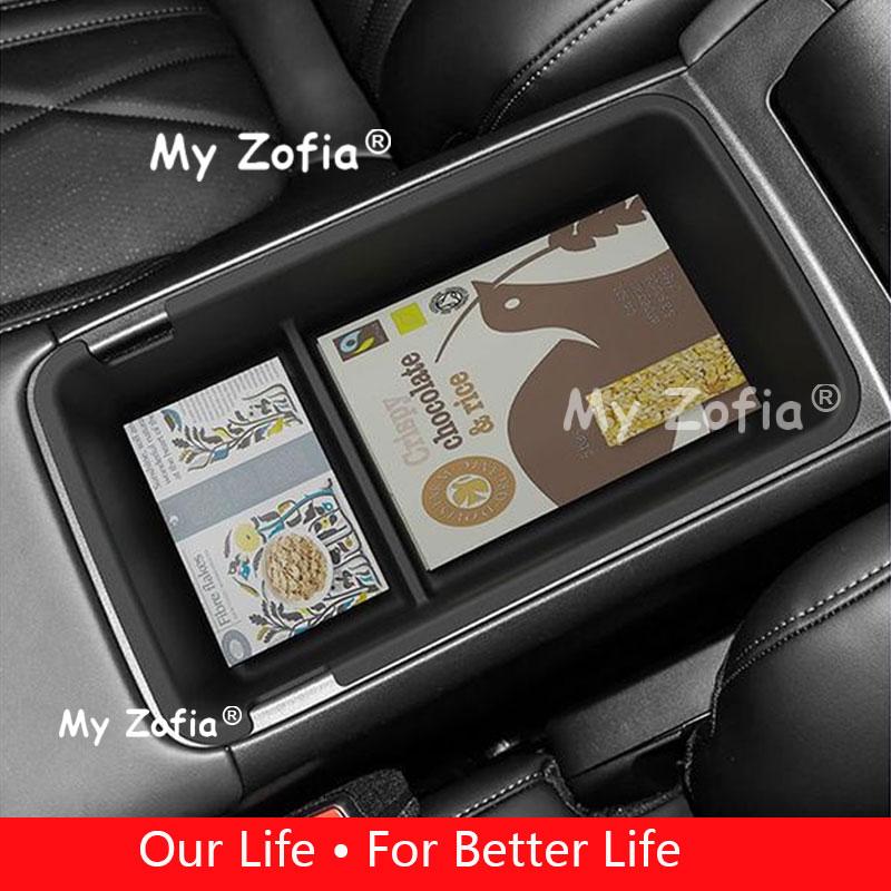 For Zeekr X 2026 2027 Car Center Console Armrest Storage Tray Interior Layer Divider Organizer Container Interior Accessories