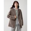 ELLE 100% Merino Wool French Retro Plush Short Jacket