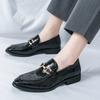 Stil Designer de Modă Pantofi de Piele pentru Bărbați Pantofi Formale pentru Bărbați de Birou Petrecere de Nuntă Loafer Slip-on Stiluri Leisure și Versatile