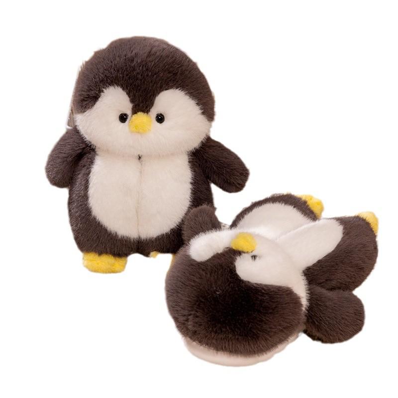 Adorabili Pantofole di Cotone a Forma di Pinguino - Calore Invernale Accogliente per Bambine