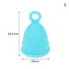Size S/L Menstrual Cup Medical Silicone Lady Feminine Hygiene Copa Women Period Soft Grade with Storage Case Leak-proof Reusable