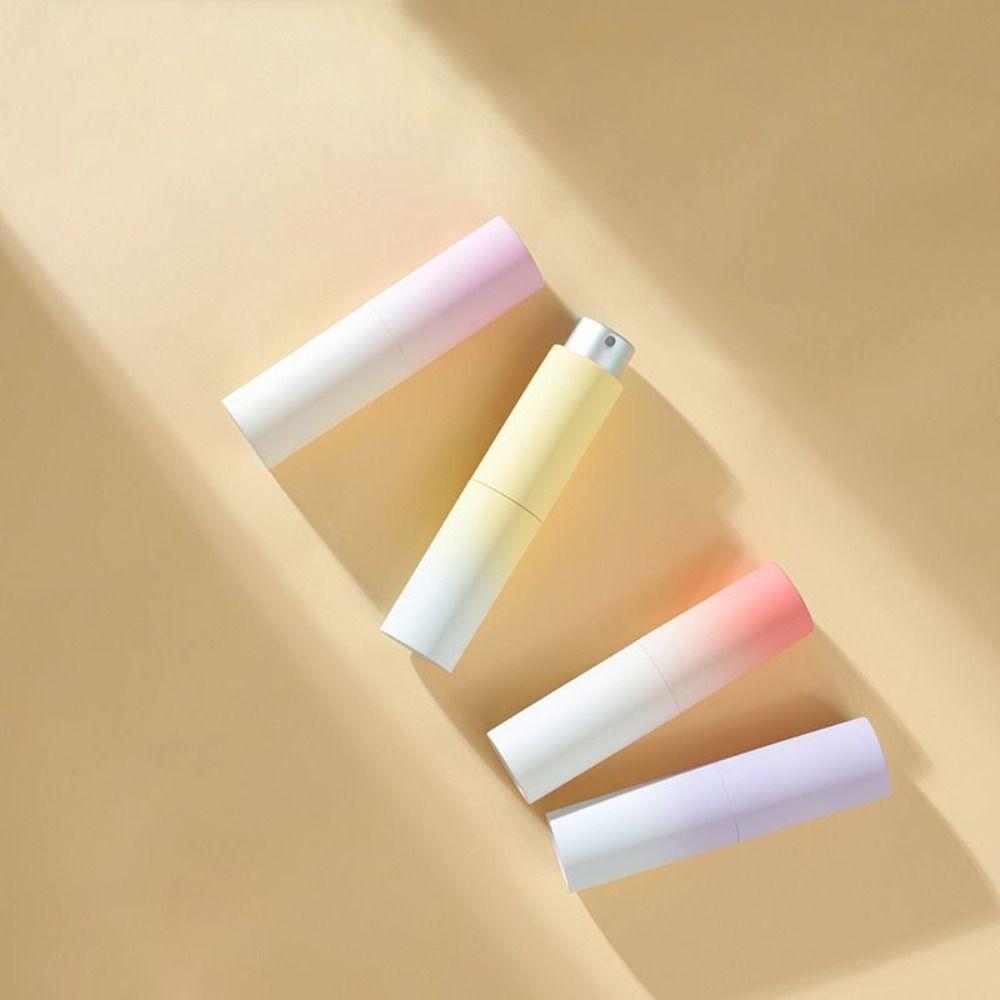 8ml Useful Portable Perfume Bottle Aluminum Mini Spray Empty Bottle Refillable Liquid Container Travel