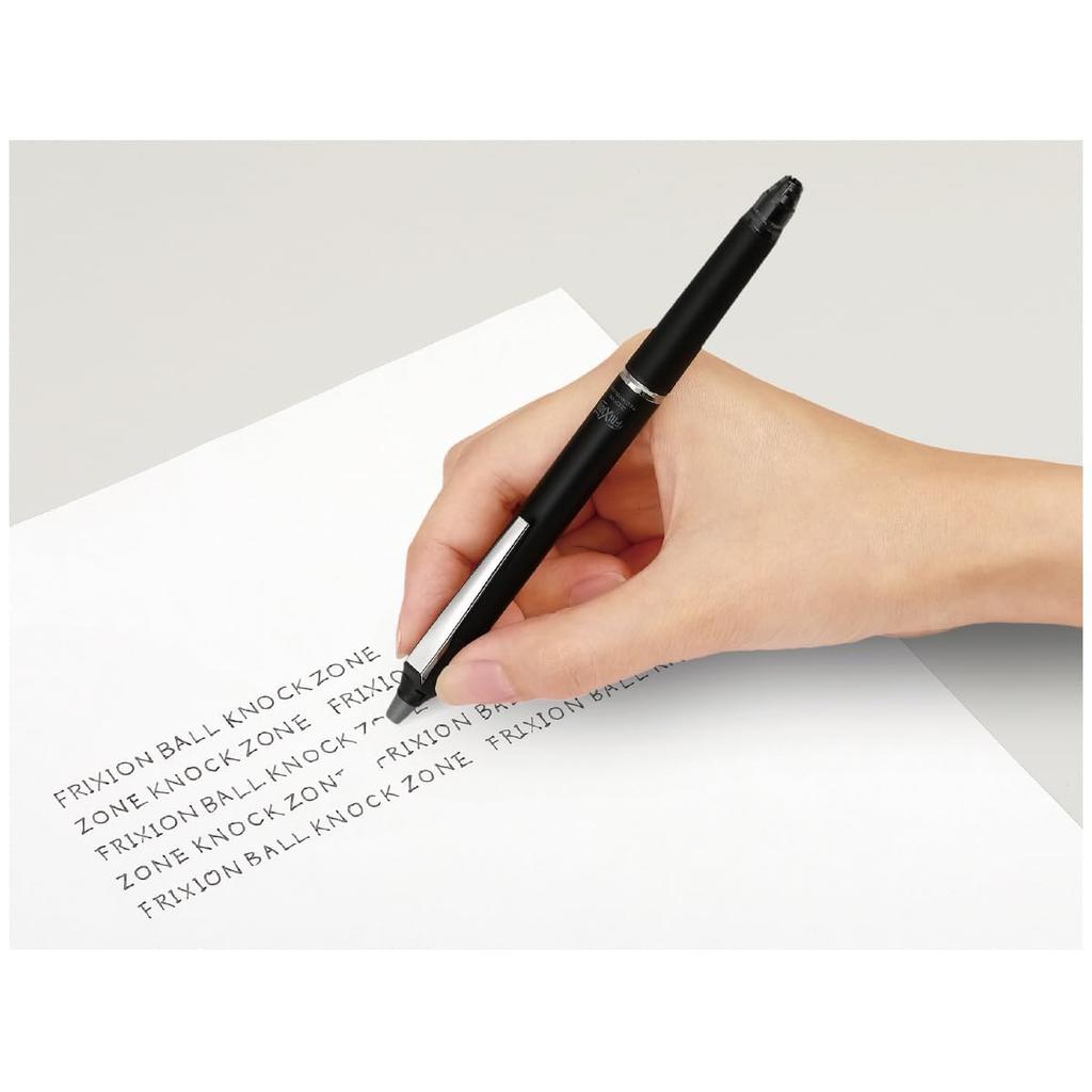 Pilot Frixion Ball Knock Zone Black Ballpoint Pen PLFBKZ50EFAB 0.5mm All-Time