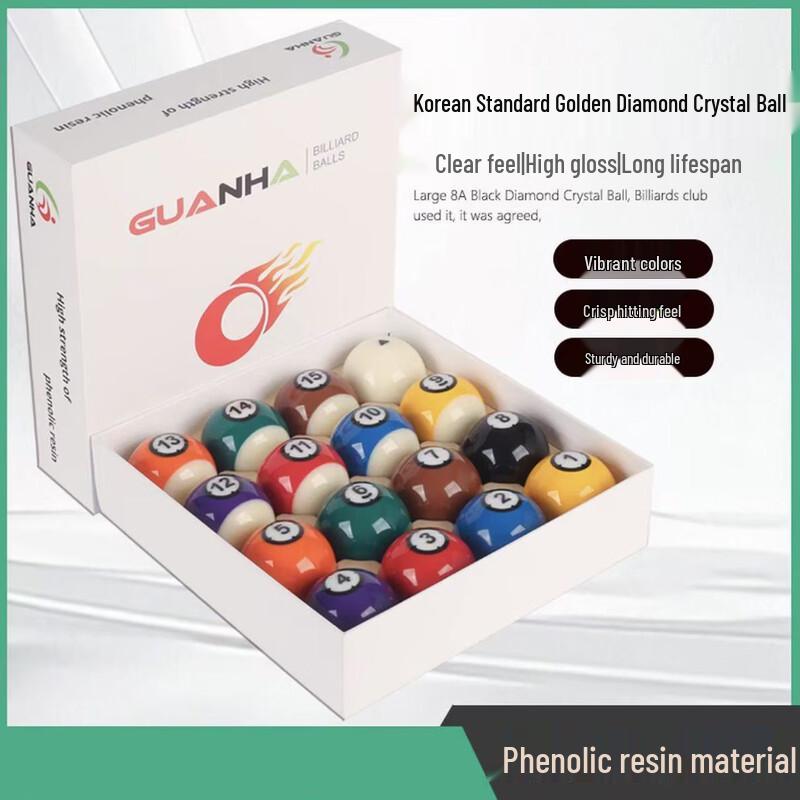 GUANHA Standard Black Eight Billiard Ball
