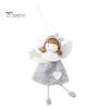 Pastel Color Seasonal Ornament Christmas Plush Doll Ornament, Xmas Tree Decorative Angel Cute Keepsake for Pendant Tree, Winter Holiday Home