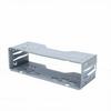 Single Din Stereo Radio Fitting Cage Universal 7x2.67x1.96in Metal Single Din Radio Mount for Car Headunit DVD Players
