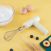 Electric Egg Beater Food Whisk Handheld Rechargeable 3 Speeds Egg Beater Baking Dough Cake Cream Mixer Kitchen Cooking Tools
