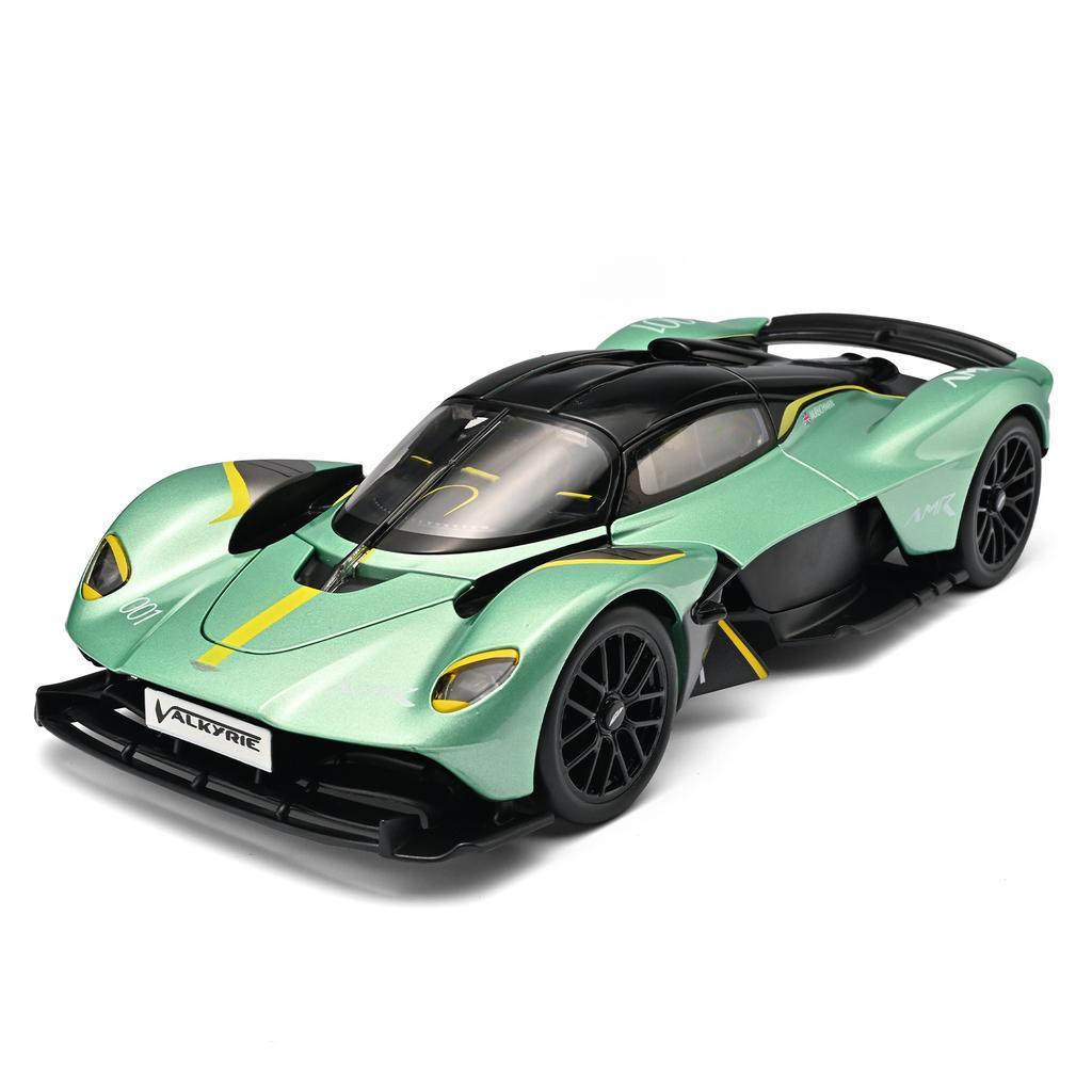 1:18 RW Aston Martin Valkyrie Alloy Die-cast Model Car - Highly Detailed Simulation Collectible Display Gift for Boys