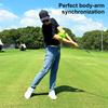 Golfový konektor Tréninková pomůcka Trenér golfového švihu Korekce golfového držení těla Tréninkový míček pro zlepšení mechaniky švihu