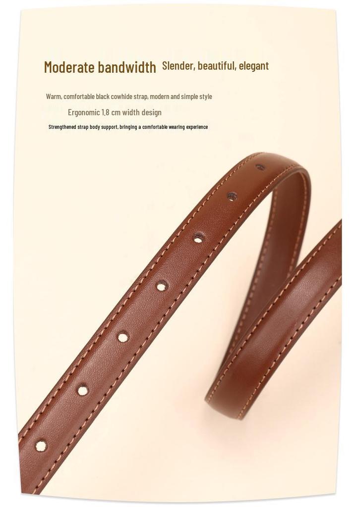 Women's Retro Waist Belt Korean Style Versatile Dress or Jeans Fashion Accessory.