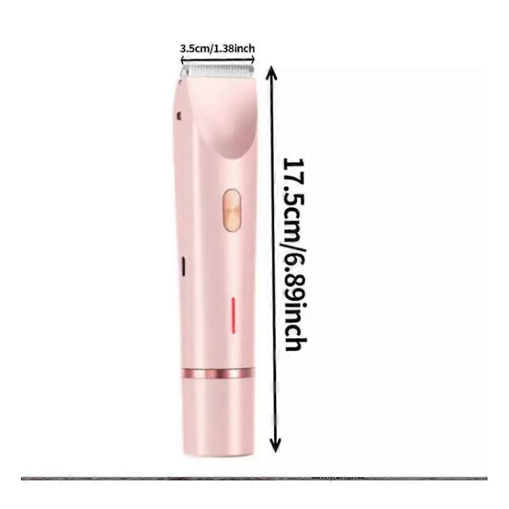 Dual Head Shaver Women, Electric Bikini Trimmer, Wet & Dry Use Hair Removal