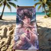 Love and Deepspace Rafayel Towel For Outdoor Camping Beach Towel Super Absorbent Quick-Drying Summer Towel