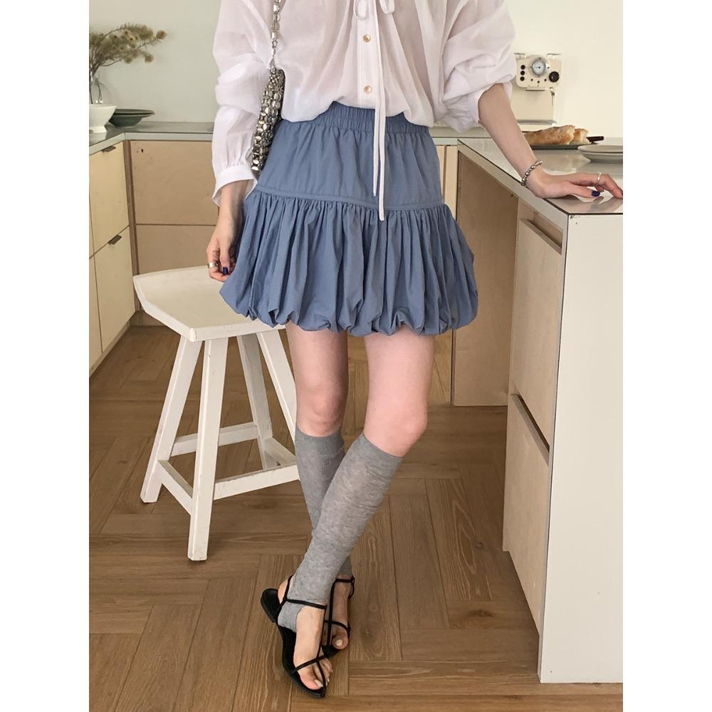 Age Reduction Versatile High Waist A Word Bud Skirt Women