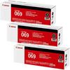 Canon CANON Genuine Toner Cartridge 069 Black Set of 3 CRG-069BLK