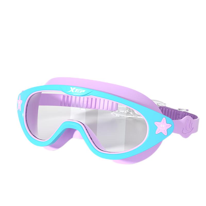 XTEP Kids HD Anti-Fog Large Frame Swimming Goggles Kids Universal