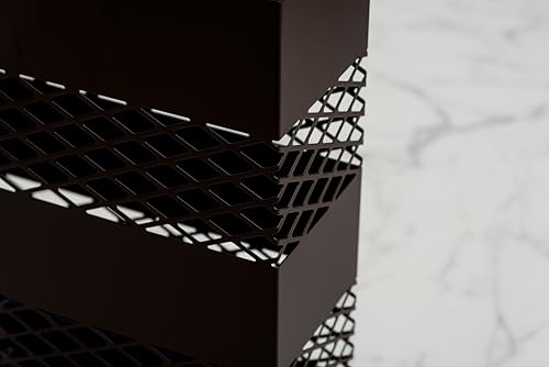 Azumaya-kk Umbrella Stand, Dark Brown, 28cm Wide x 12cm Deep x 41cm High, LFS-182DBR